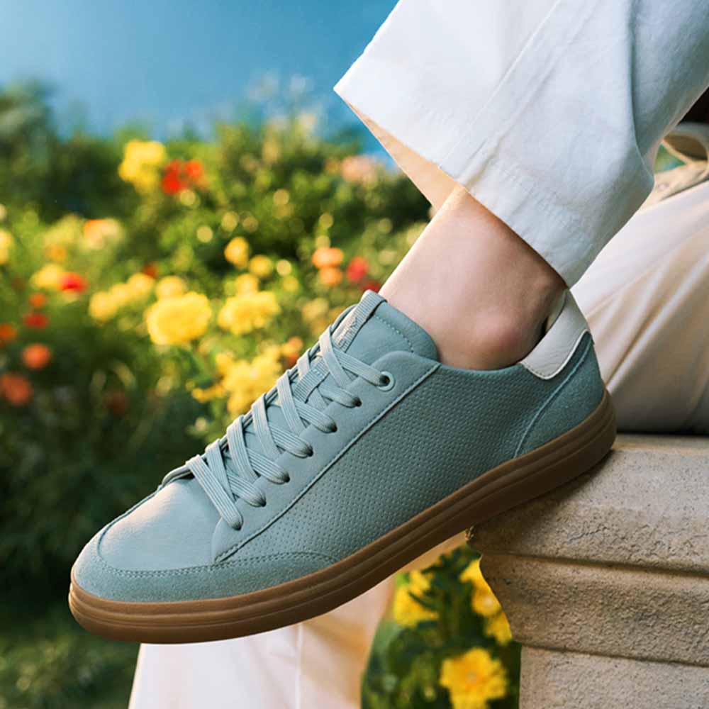 Stepup-In Men's Green Low-Top